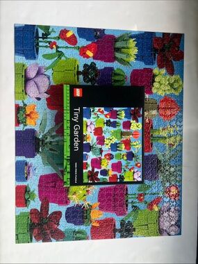 Lego Tiny Garden Puzzle with colorful succulents